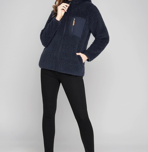 Fleece teddy jacke - fleece,