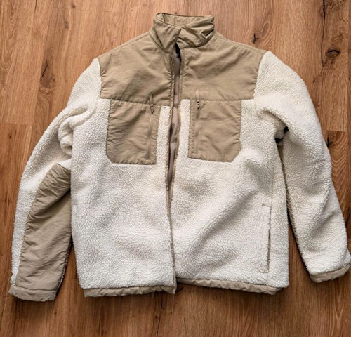 Teddy fleece jacke - mit, kapuze