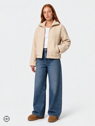 Hailys damen herbst teddy - damen,