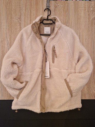 Bershka fleece teddyjacke - fleece, gr