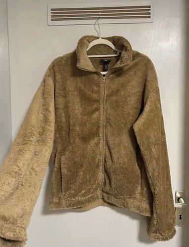 Damen teddy fleecejacke - h&m,