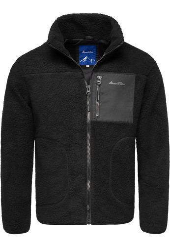 Herren fleecejacke teddyfleece - herren,