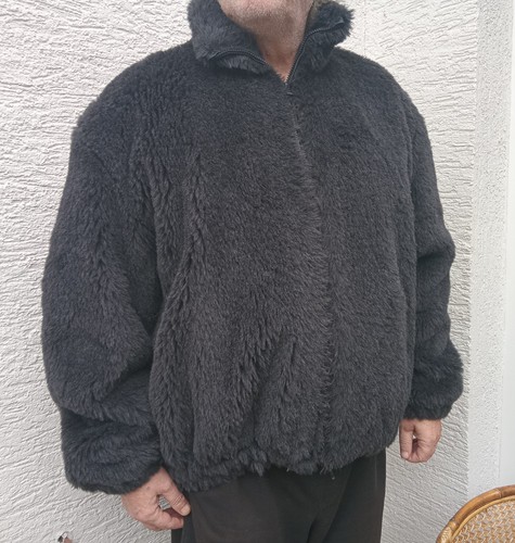 Boss teddyjacke blauschwarz - teddyjacke,