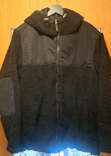 Herren teddyfleece jacke - h&m,