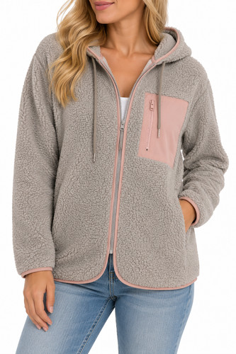 Zwillingsherz teddyjacke jacke - zwillingsherz,