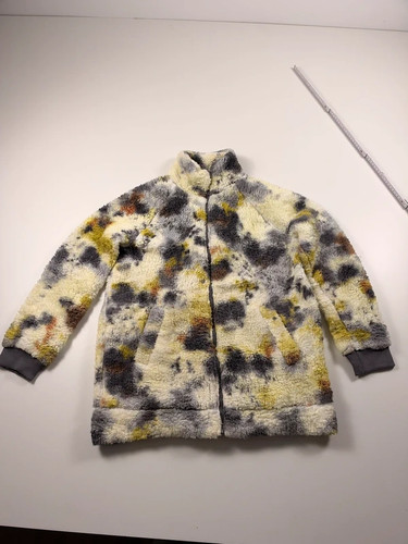 Mono teddy fleece jacke - teddy, full
