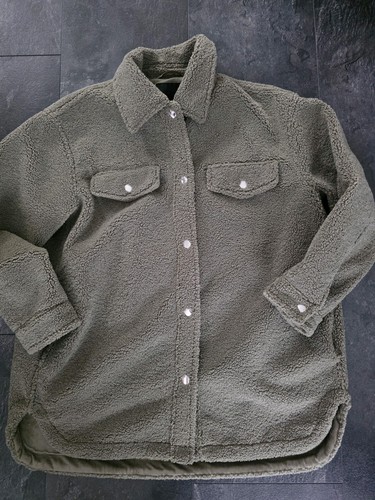 Oversize teddyjacke hemdjacke - oversize, teddyjacke/hemdjacke