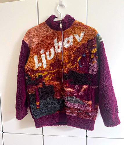 Ljubav teddy fleece jacke - teddy-fleece,