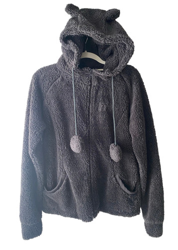 Damen teddy fleecejacke mda - teddy,