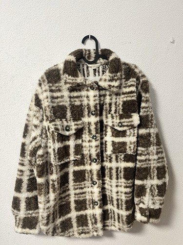 Oversized teddyjacke - h&m,
