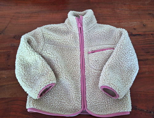 Mädchen teddyfleece jacke - mädchen,