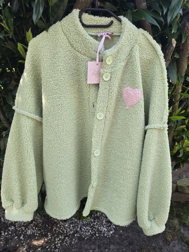 Teddyjacke oversizeschnitt - teddyjacke,