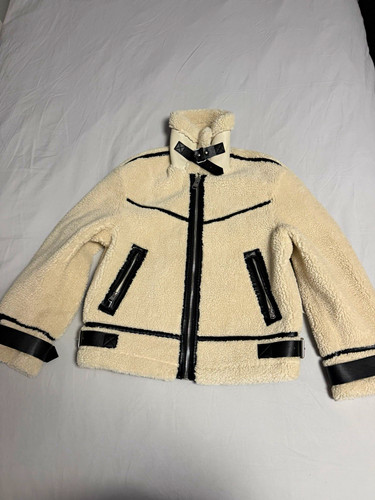 Bershka damen teddyjacke biker - bershka,