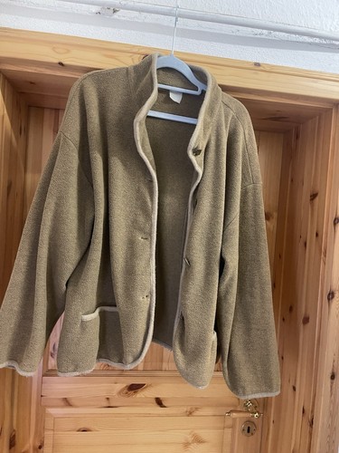 Teddy fleece jacke braun - teddy,