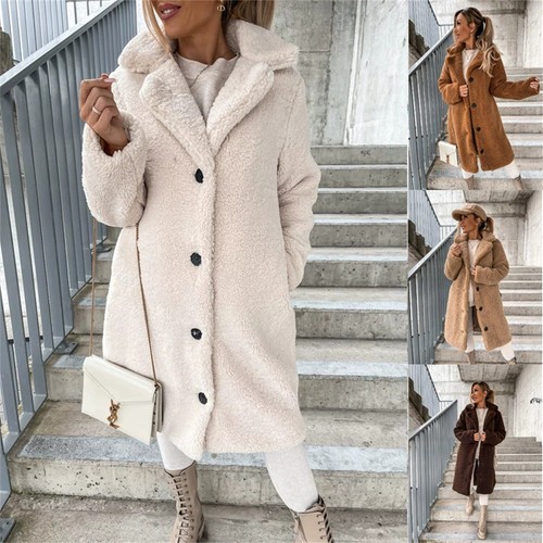 Damen plüsch warme teddyfell - damen,