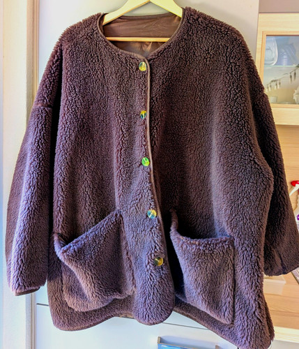 Damen fleece teddyjacke - teddyjacke,