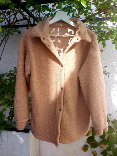 Teddyjacke fleecejacke beige - teddyjacke/fleecejacke,,
