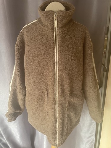 Fleece jacke beige neu - fleece,