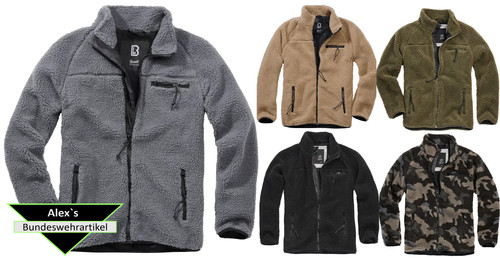 Brandit teddyfleece jacke - teddyfleece,