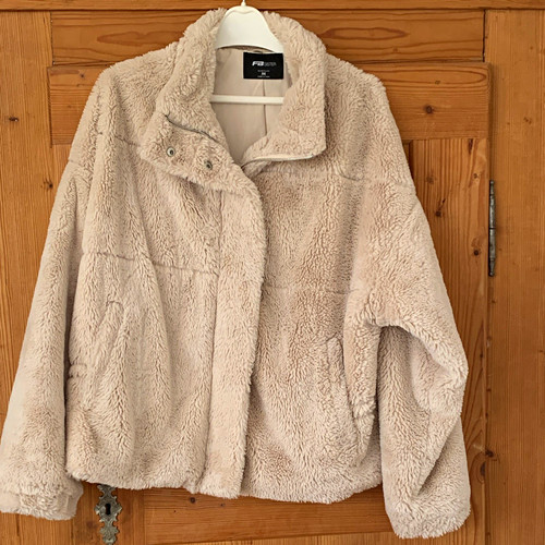 Warme teddy jacke - teddy,