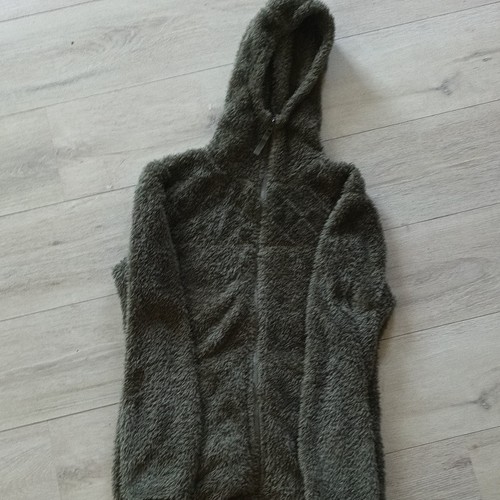 Damen teddy fleece lang mit - damen,