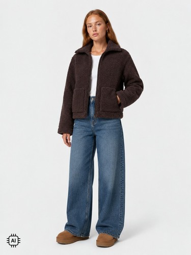 Hailys damen teddy fleece - damen,