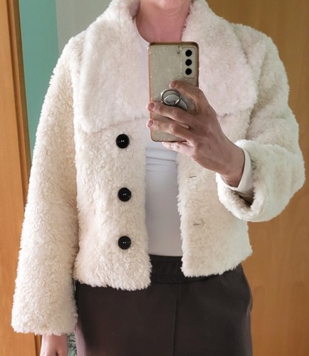 Ungetragene teddyfelljacke - ungetragene,
